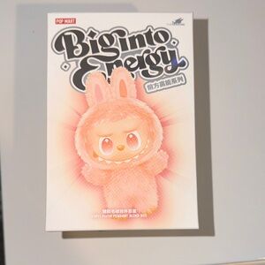 Sealed Pop Mart Biginto Energy Plush Pendant Box